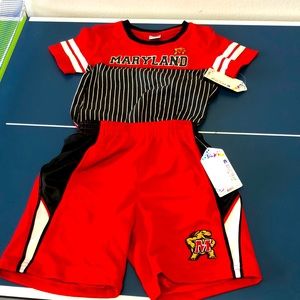 Toddler Maryland fan wear